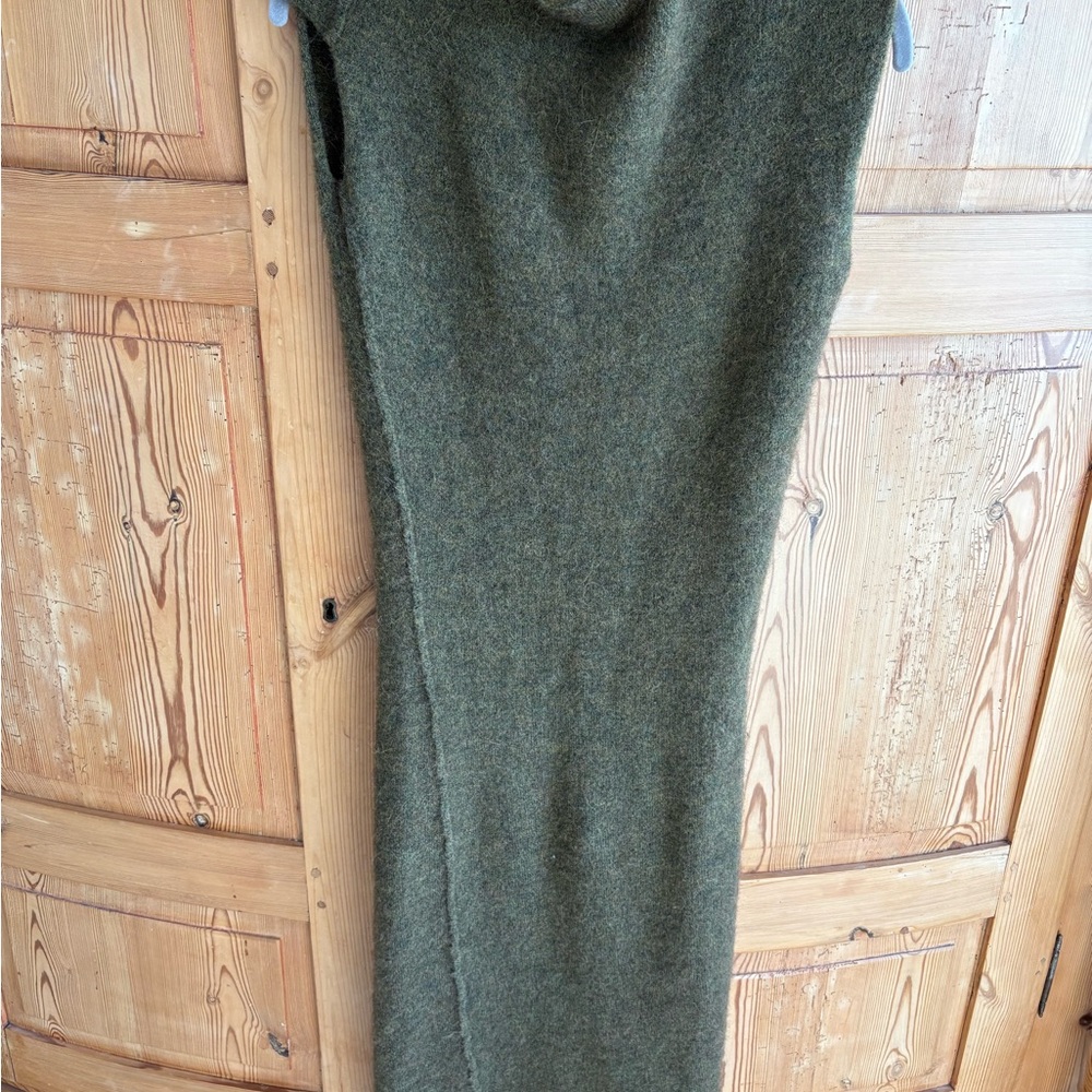Isabel Marant Étoile Forest Green Wool Sweater Dress